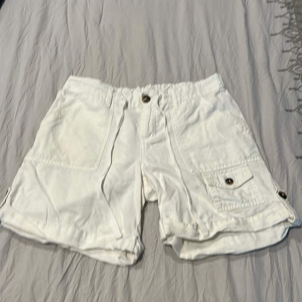 Faded Glory cotton/linen shorts!         YOUR NEW SUMMER STAPLE!